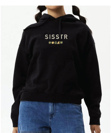Sisstrevolution Sunny Day Fleece Hoodie - Black